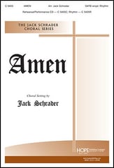 Amen SATB choral sheet music cover